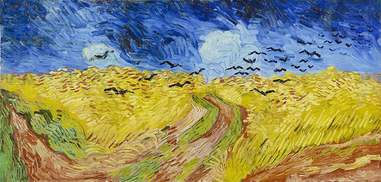 Vincent van Gogh, Kargalı Buğday Tarlası, Temmuz 1890. Van Gogh Müzesi, Amsterdam. Görsel: Wikimedia Commons / Van Gogh Müzesi, kamu malı.